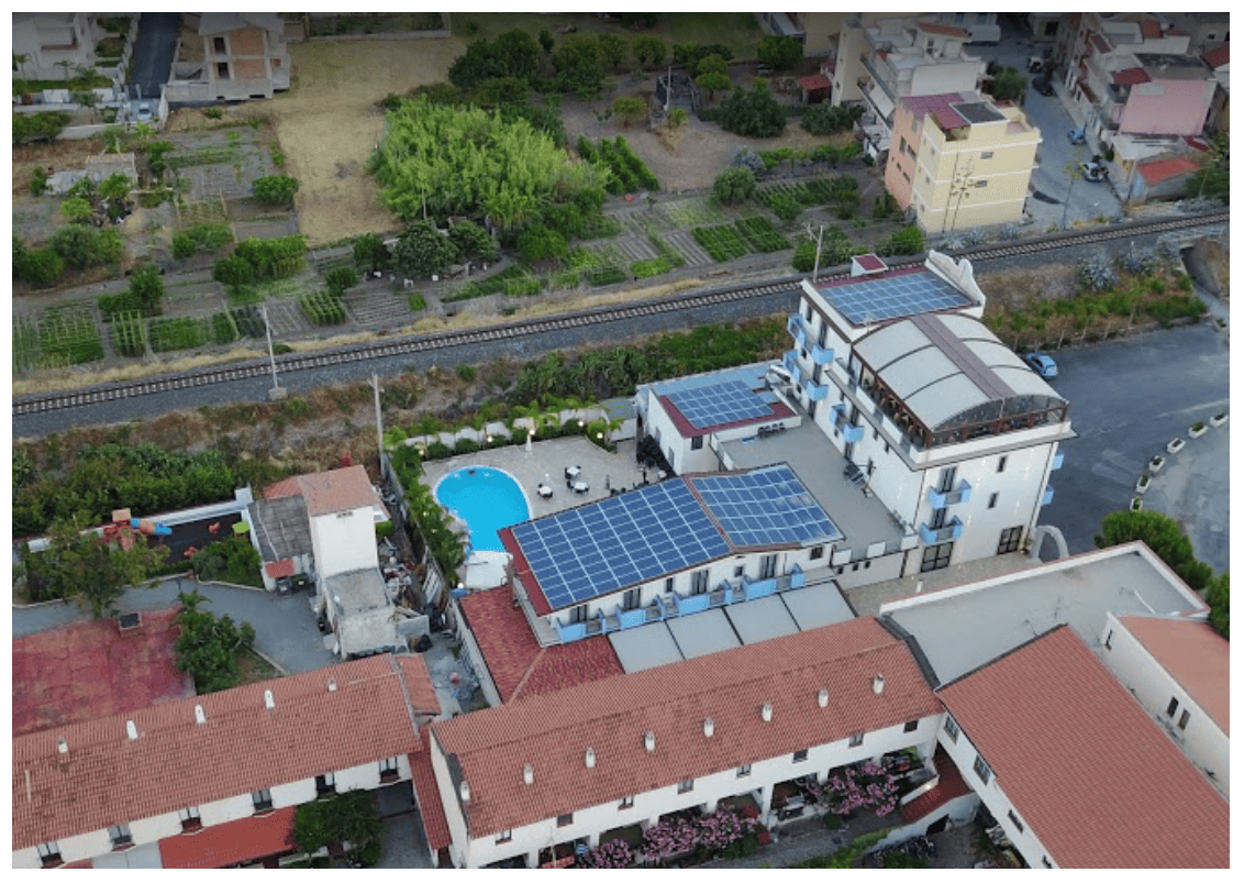 hotel dall’alto