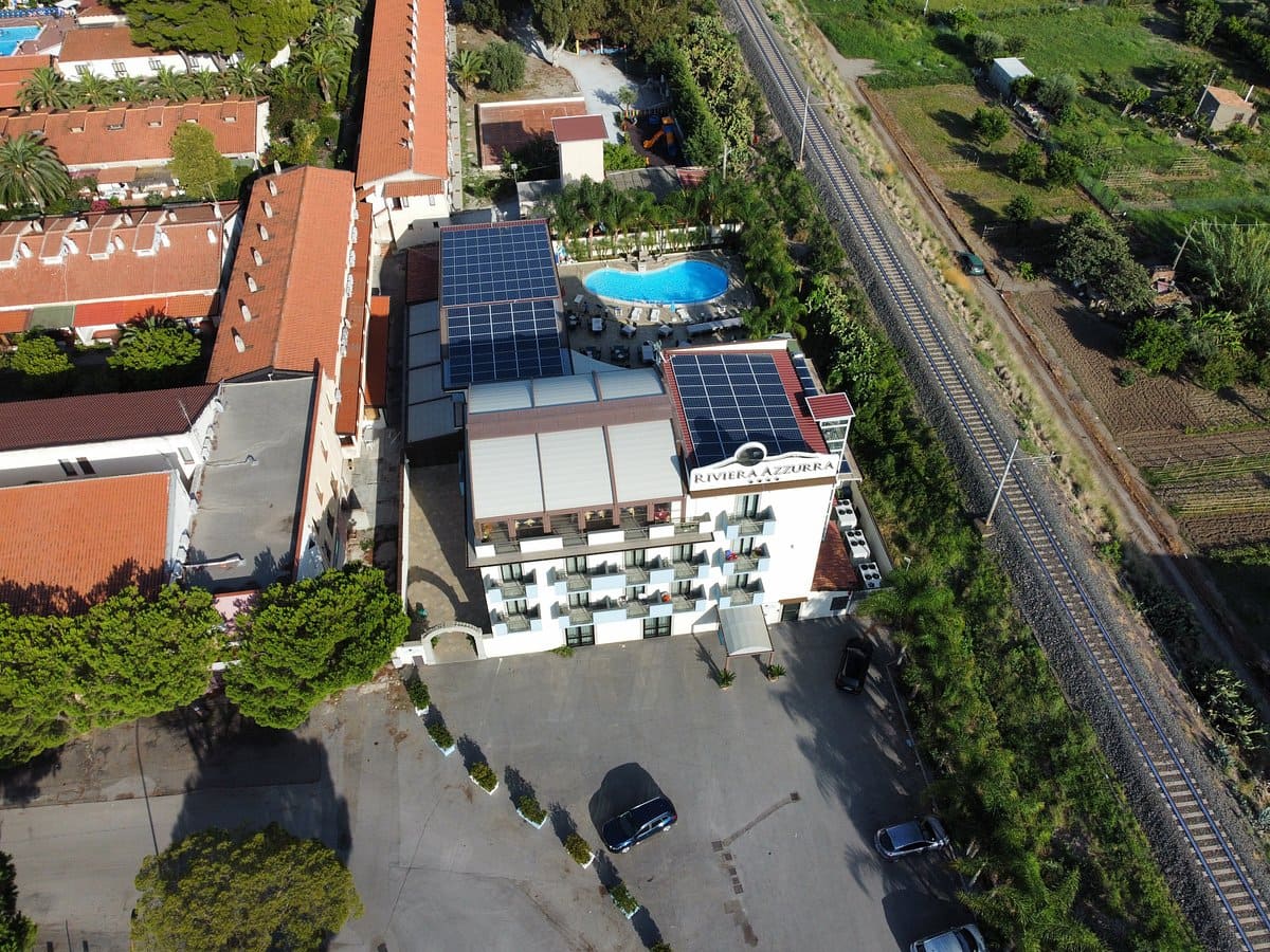 hotel-riviera-azzurra dall’alto